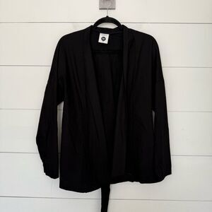 Recreate Women’s Extra Small Black Organic Cotton Jacket Cardigan